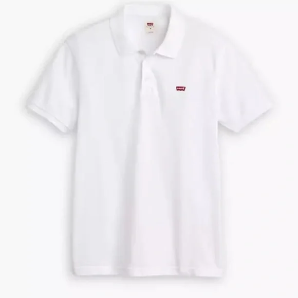 Lot of 3 Levi’s Men's XL Short Sleeve Shirts: 1 NWT, 2 EUC (Tees and Polo)