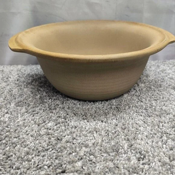 Pampered Chef Stoneware Baking Mixing Bowl 9