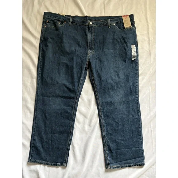 NEW Levi's 541 Athletic Taper Fit Jeans Stretch Blue Men's 52 X 29 Levi's Jeans