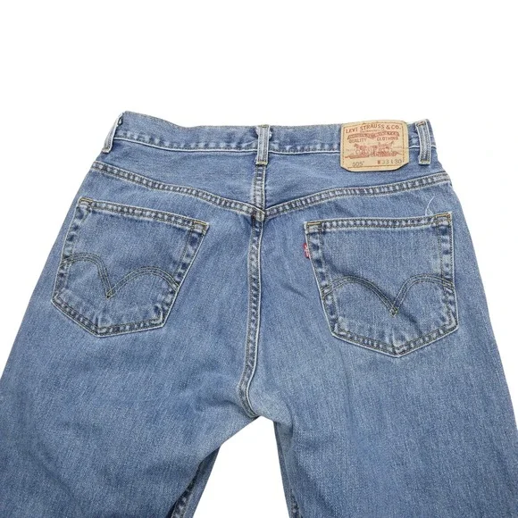 VINTAGE Levis 505 Jeans‎ Mens 32x30 Blue Denim Regular Fit Straight Leg Classic
