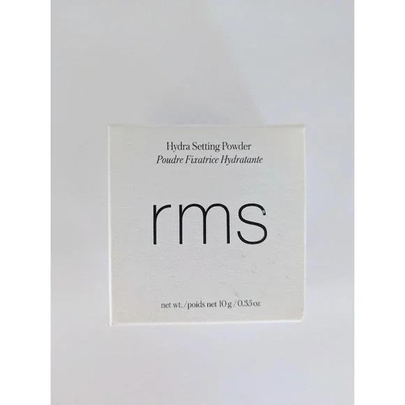RMS Beauty Hydra Setting Powder - Medium - Talc-Free Hydrating Loose Powder 10g
