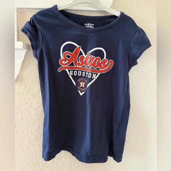 Genuine Merchandise Navy Astros Kids Tee