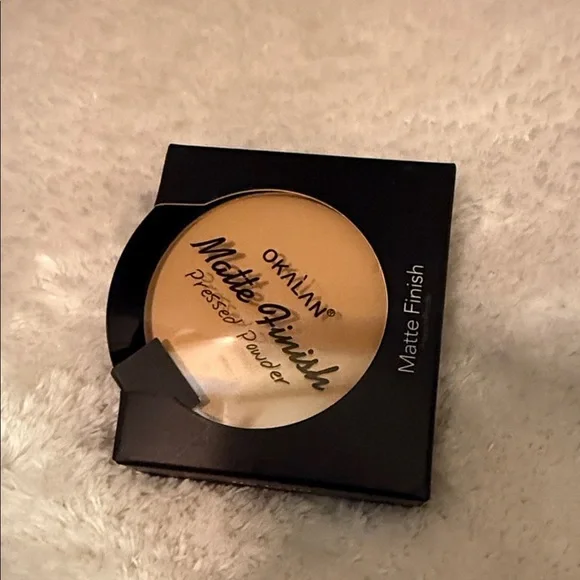 OKALAN Matte Finish Pressed Powder - Tan