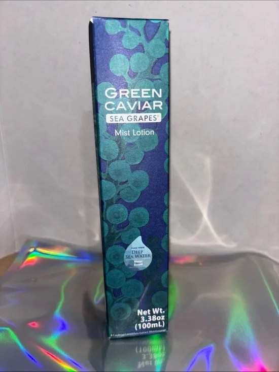 Green Caviar Sea Grapes Mist Lotion 100ml - Made in Japan - Brand New Sealed