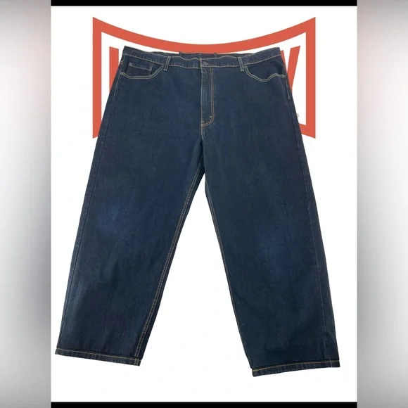 Levi's Men's 511 Dark Blue Relaxed Jeans