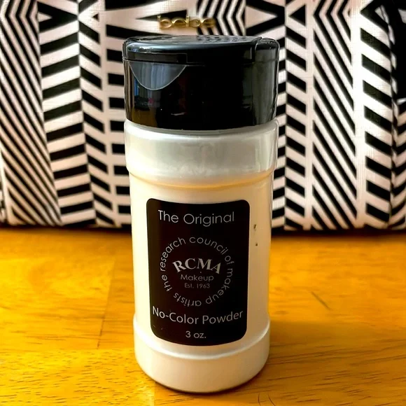 RCMA No-Color Powder 3 oz Full SZ Shaker Bottle Loose Setting Makeup