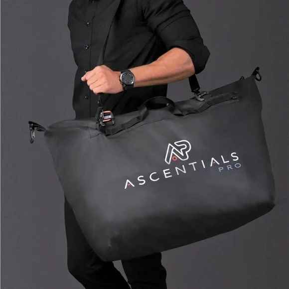 Ascentials Pro Hemisphere 80L Large Duffel Bag Black