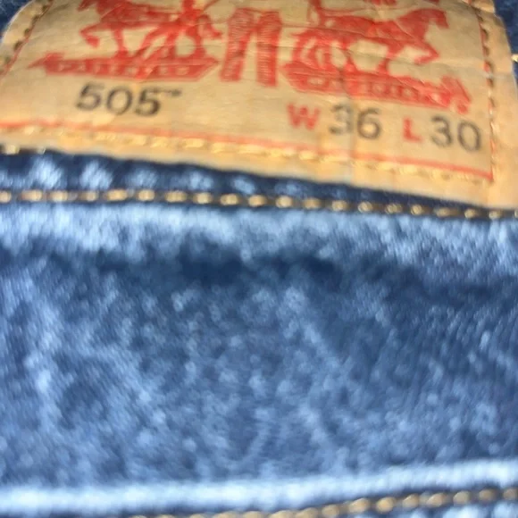 Levi's Classic Blue Straight Jeans‎