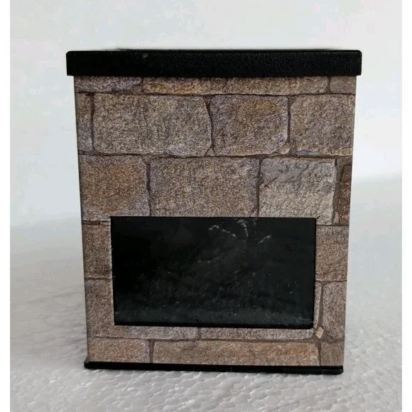 Candle Warmer Etc. Mini Wax Melter Fireplace Model # P2HST CUTE 4 1/4 x 6 TESTED