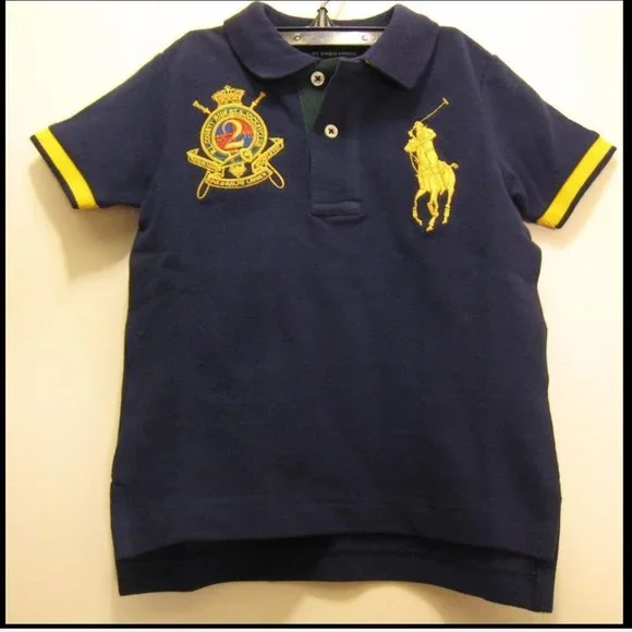 Polo by Ralph Lauren Boys Shirt Top Big Pony 24M NEW