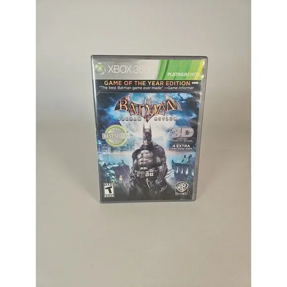 Batman: Arkham Asylum Xbox‎ 360 USED