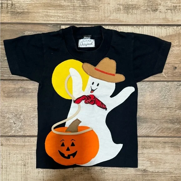 EUC Rag A Muffin Original Halloween Short Sleeve T-Shirt Size 2-4