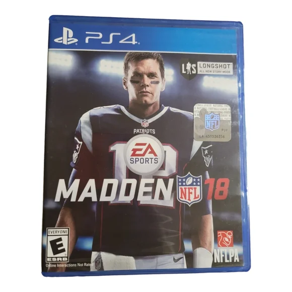 Madden NFL 18 Playstation PS4 Longshot All New Story Mode Rated Everyone