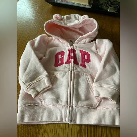 Gap Girls 12-18 mnths Zip Up Hoodie