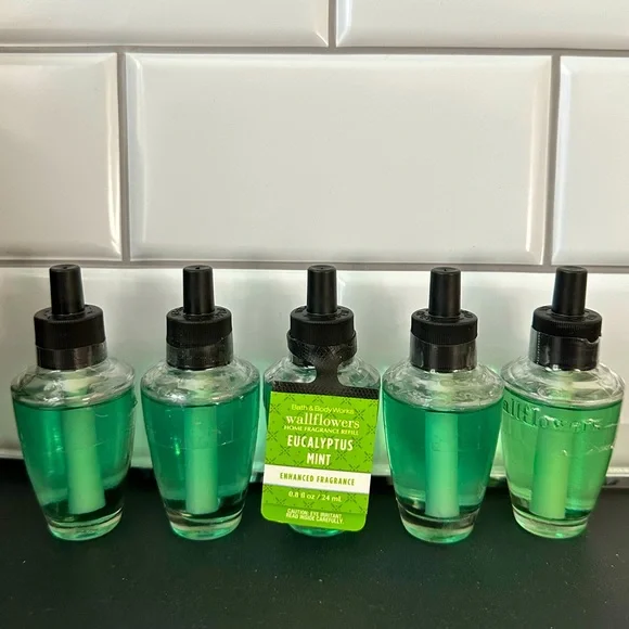 5 Eucalyptus Mint Wallflower Refills
