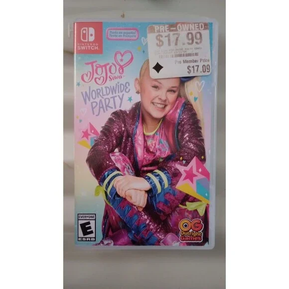 JoJo Siwa Worldwide Tour (Nintendo Switch, 2022) Used