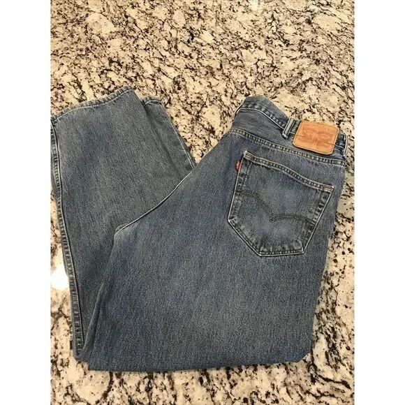 LEVI'S Men's 550 42x30 Blue Jeans‎