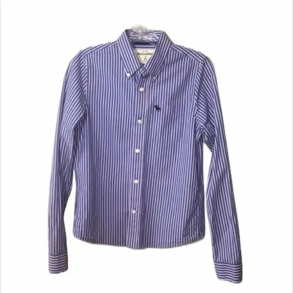 Abercrombie Kids Button Up Dress Shirt‎ XL PREPPY
