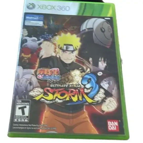 Naruto Shippuden: Ultimate Ninja Storm 3 - Xbox 360 ‎ Original Instruction book