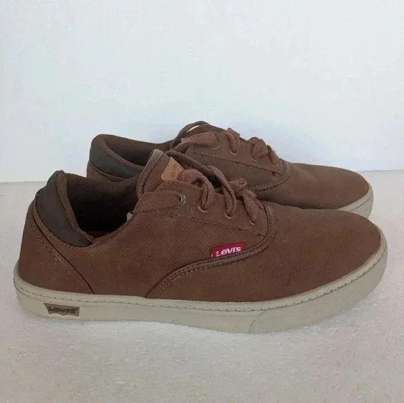 LEVI'S men's ethan wx stacked classic fashion sneaker shoe in tan/brown