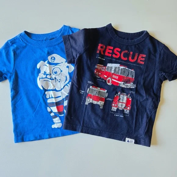 GAP & Tommy Hilfiger T-shirts 2-pack play shirts