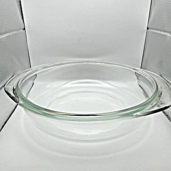 Vintage Used Pyrex 687-C Oven Roaster USA Clear‎ Kitchenware Cookware Bakeware