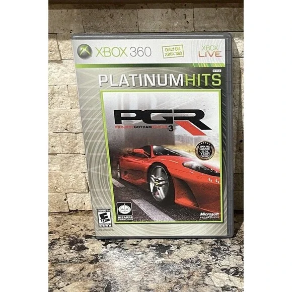 Project Gotham Racing 3 PGR Platinum‎ Hits (Microsoft Xbox 360, 2005)