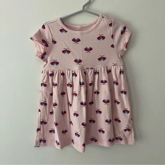 Girls Hanna Andersson Butterfly Short Sleeve Shirt