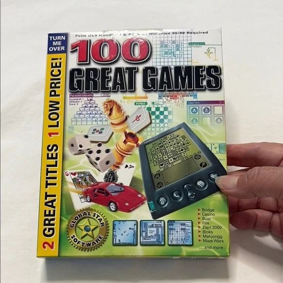 100 Great Games for Palm OS Handheld & PC