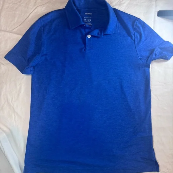 NWOT Sonoma Kids'‎ Bright Blue Polo Shirt