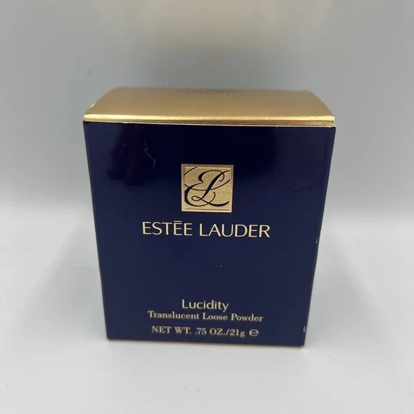 NEW Estee Lauder Lucidity Loose Powder New In‎ box Full Size 02 LIGHT-MEDIUM