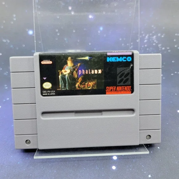 Phalanx Nintendo SNES Super Nintendo Game Cartridge SNS-PH-USA Kemco Shooter