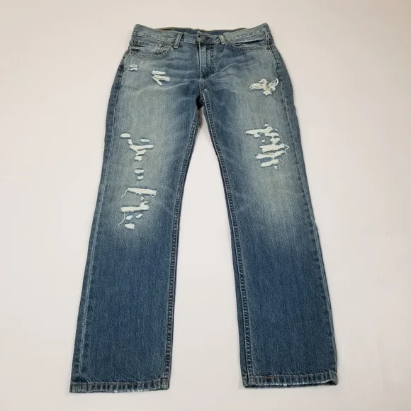 Levi's 511 Slim Fit Jeans Destructed 32x30