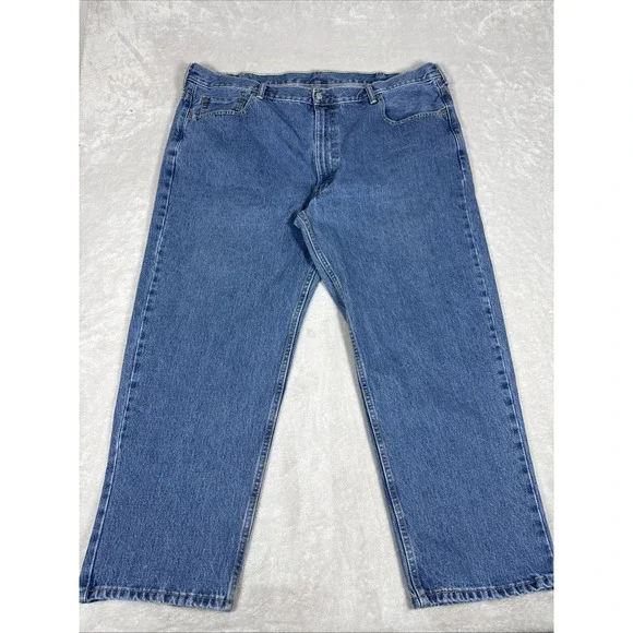 Levi's 550 Relaxed Fit Jeans Med Wash Men's Size 46X29
