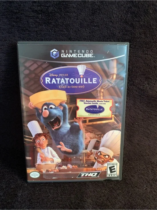 2007 Nintendo GameCube Disney Pixar Ratatouille Video Game