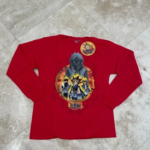 Vintage NWT Yu-Gi-Oh! Long Sleeve T shirt