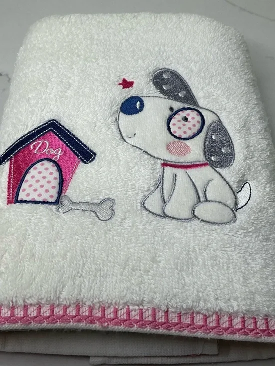 Hand Towel Doggie White House Scottie Dog New