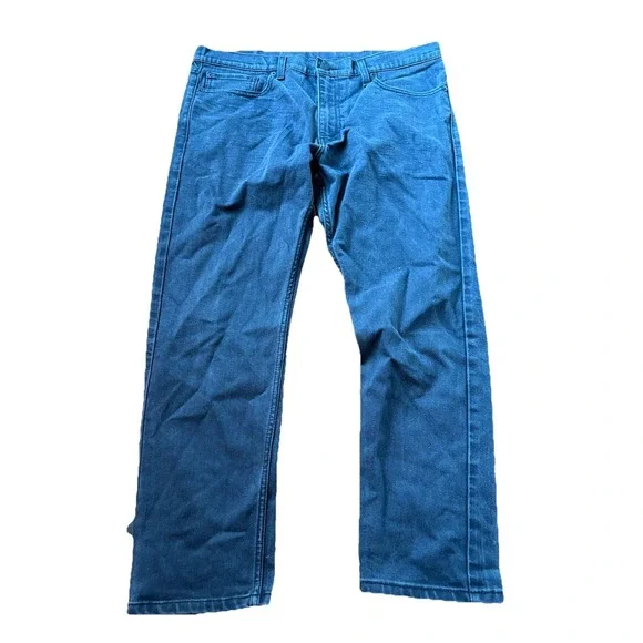 Levi's Men's 36x30 502 Dark Gray Denim Jeans