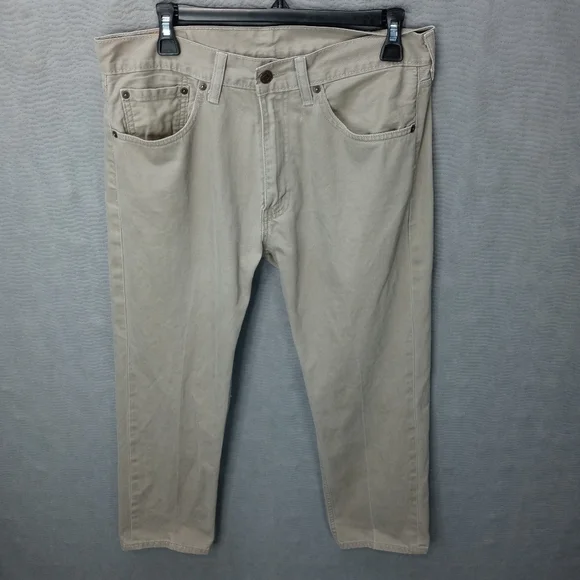 Levi's 505 men's tan jeans. Sz 33