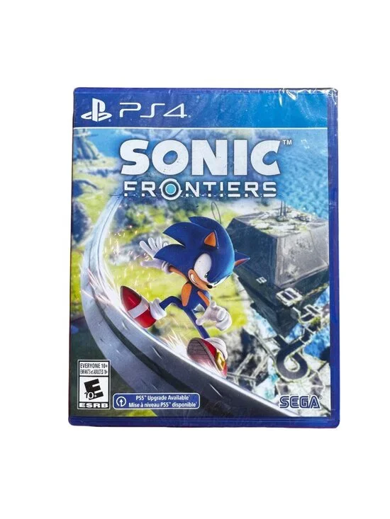 Sonic Frontiers PS4 Game By Sega With PS5 New Sealed