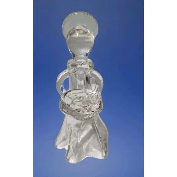 Glass Angle Tea Light Votive Candle Holder Christmas