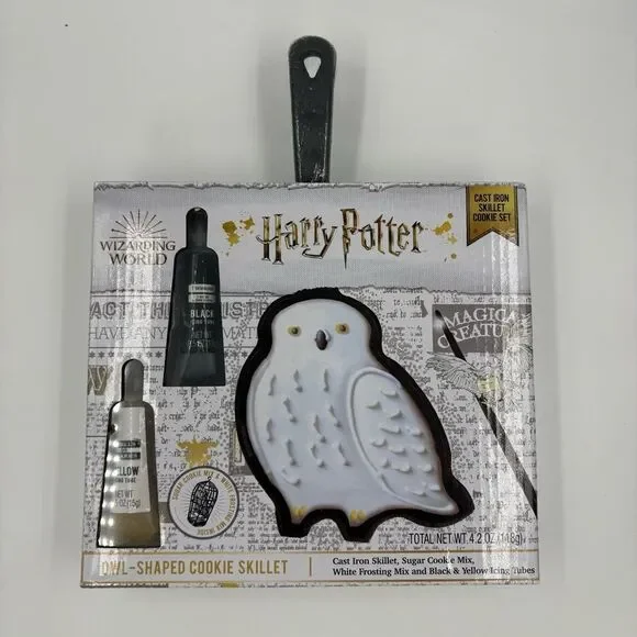NIB Harry‎ Potter Owl-Shaped Cookie Skillet