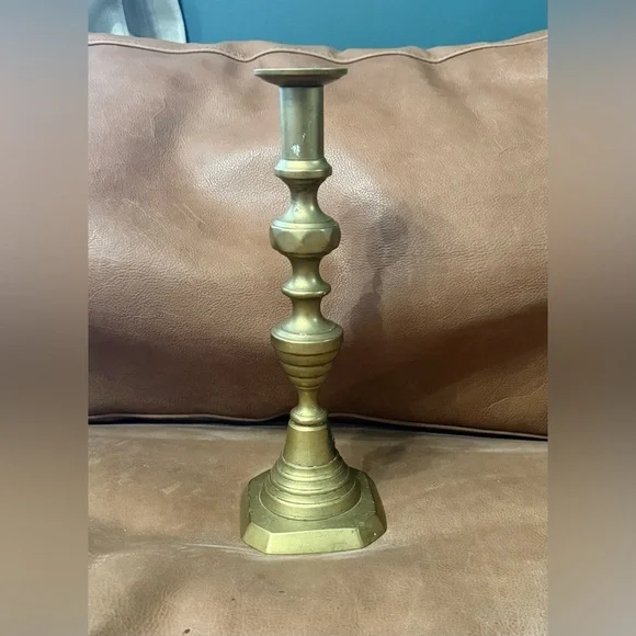 Vintage Candle Holder Mid Century 12