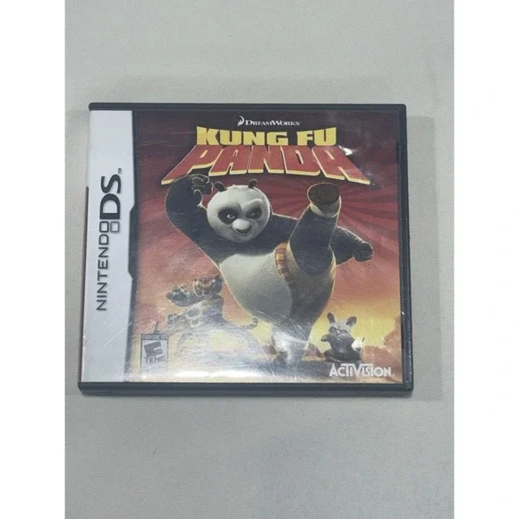 Activision Kung Fu Panda Nintendo DS Action & Adventure Game Manual 2008