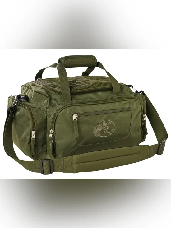 Bass Pro Shops Catch-All Bag 20L NWT Green Travel Utility Duffle