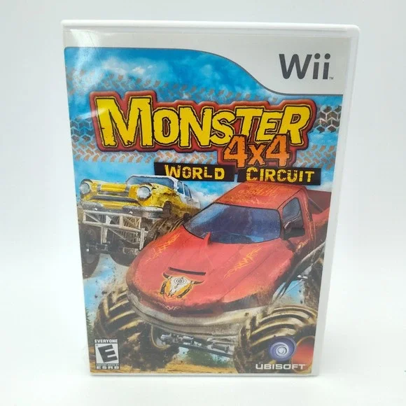 Monster 4X4 World Circuit Nintendo Wii 2006 SEE BB15.1GA873