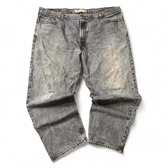 Levi's 550 Relaxed Fit Jeans Men's 46x30 Baggy Denim Light Wash