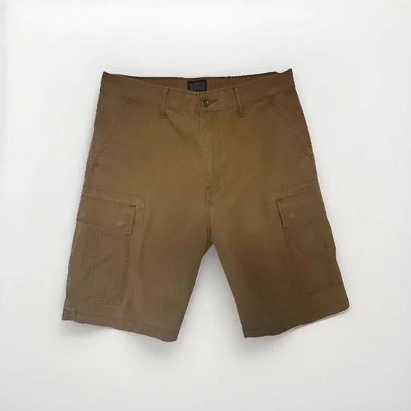 Levi's Shorts Mens Size 32 Carrier Cargo Canvas 9 in Inseam Brown Hiking Casual‎