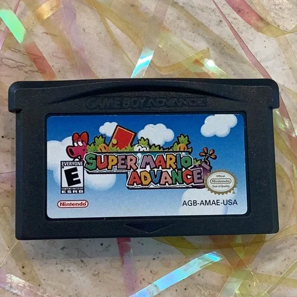 Super Mario Advance Nintendo Game Boy Advance Game GameBoy Authentic GBA