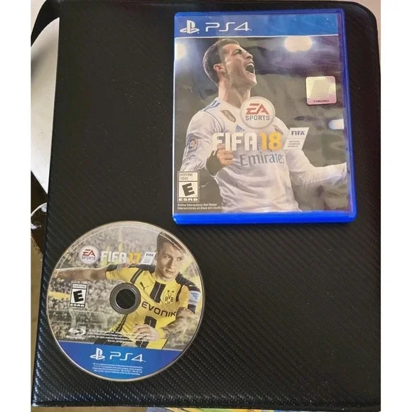 FIFA 18 Sony PlayStation 4 & FIFA 17 Ps4 Lot Of 2